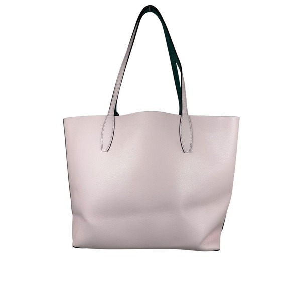 Kate Spade New York Reversible Pineapple Tote Bag, Light Pink/Green, Large Tote - Picture 4 of 11